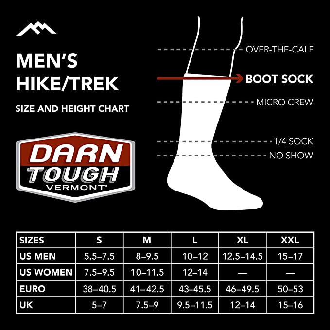 Darn Tough (1924) Heady Stripe Hike/Trek Men's Sock