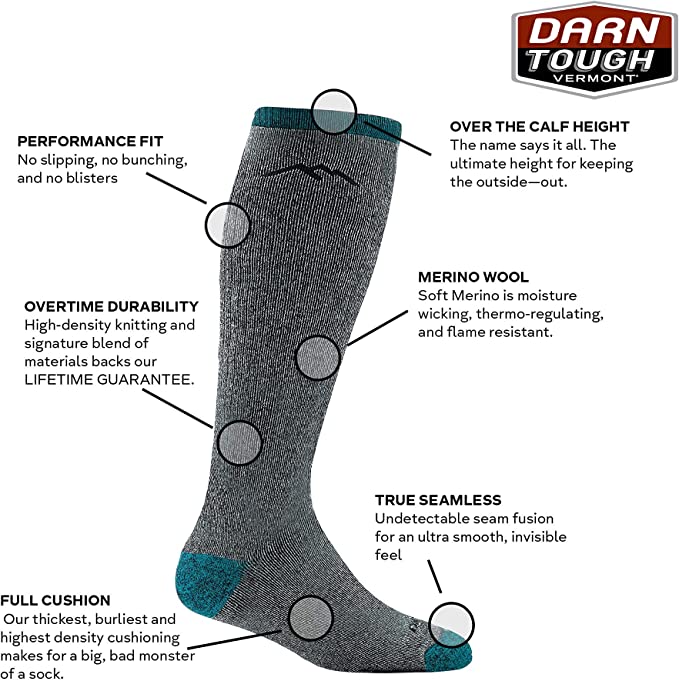 Darn Tough (1954) Mountaineering Hike/Trek Sock Women's Sock