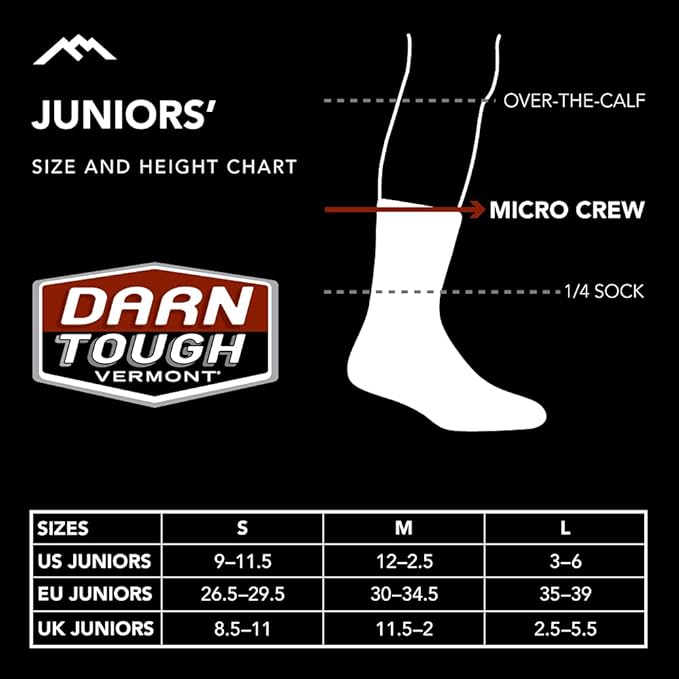 Darn Tough (3037) Van Wild Micro Crew Lightweight with Cushion