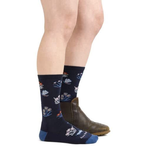 Darn Tough (6077) Cottage Bloom Crew Lightweight Sock with Cushion Women's Sock