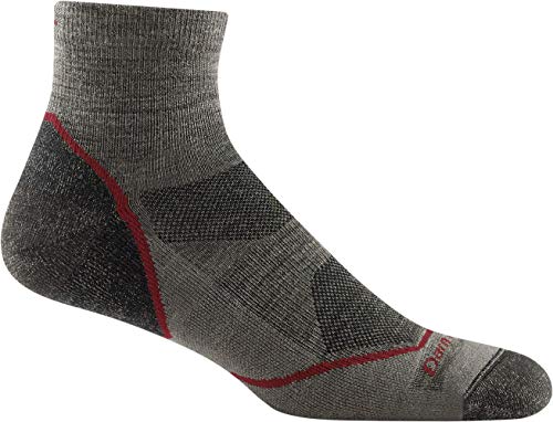 Darn Tough (1991) Light Hiker 1/4 Lightweight with Cushion Men's Sock