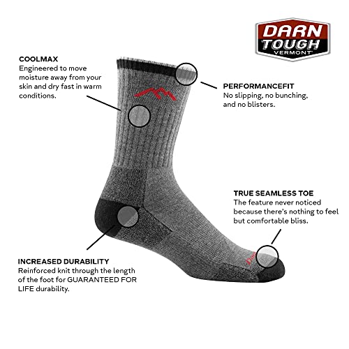 Darn Tough (1931) Coolmax Micro Crew Cushion Men's Socks