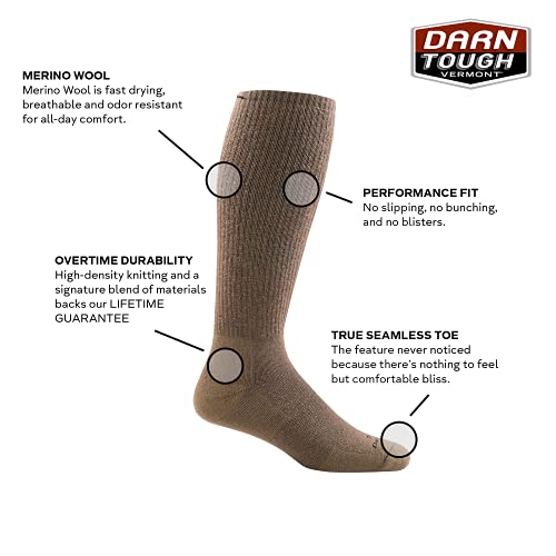 Darn Tough (T4050) Heavyweight with Full Cushion Over-the-Calf Tactical Sock