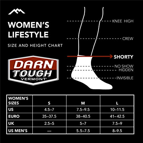 Darn Tough (6050) Picnic Shorty Lightweight Women's Lifestyle Sock