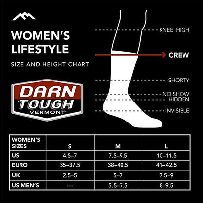 Darn Tough (6037) Animal Haus Crew Lightweight Women's Sock