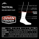 Darn Tough (T3001) Tactical Micro Crew Light Cushion Unisex Sock