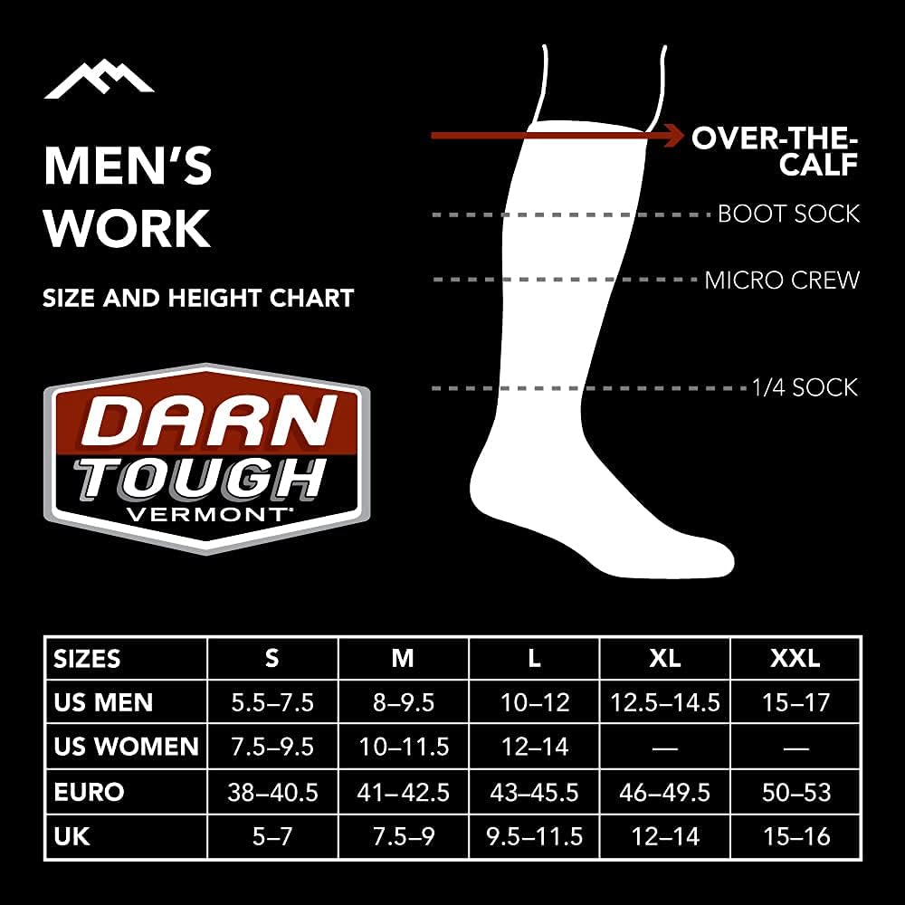 Darn Tough (2008) Westerner OTC Light Cushion Men's Sock